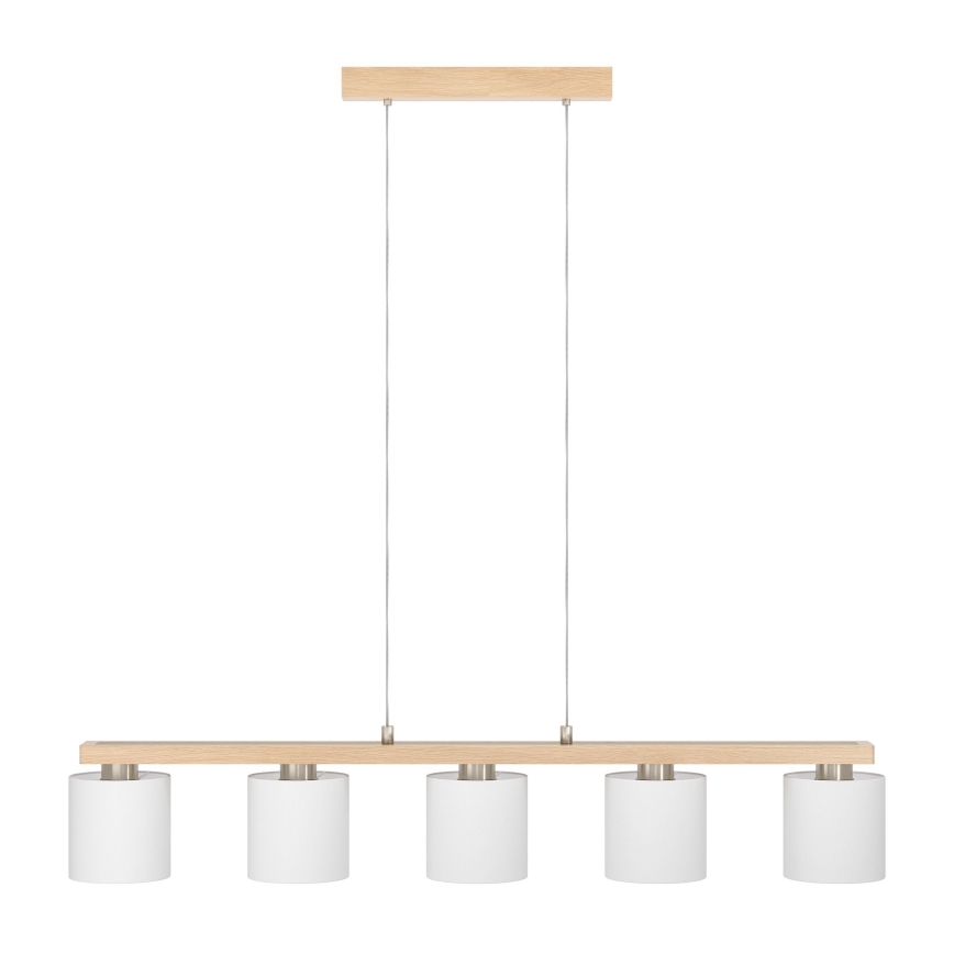 Eglo - Pendelleuchte an Kabel 5xE27/28W/230V