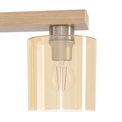 Eglo - Hängeleuchte an Schnur 5xE27/28W/230V - FSC-zertifiziert