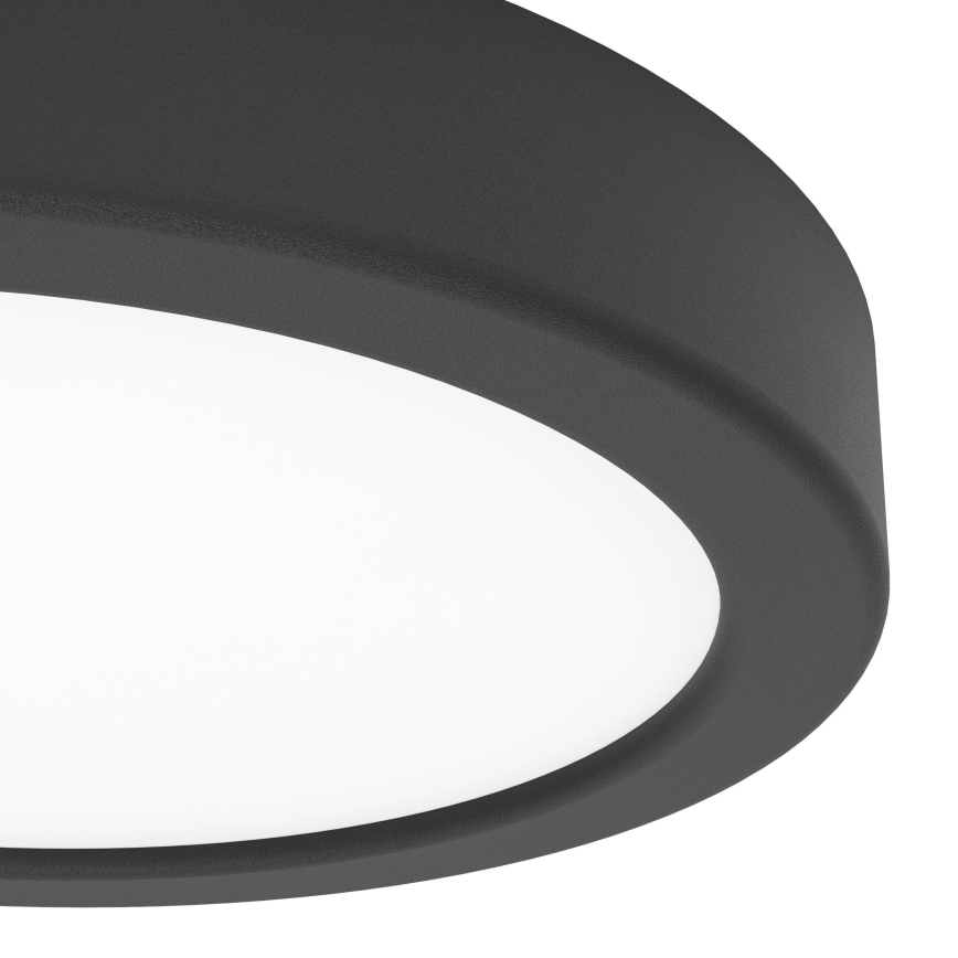 Eglo - LED-Deckenleuchte LED/7,5 W/230 V 2700/4000/6500 K Ø 16,6 cm schwarz