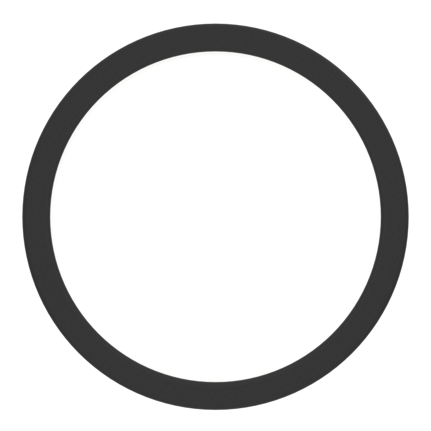 Eglo - LED-Deckenleuchte FUEVA LED/11,5W/230V 2700/4000/6500K Ø 21,1 cm schwarz