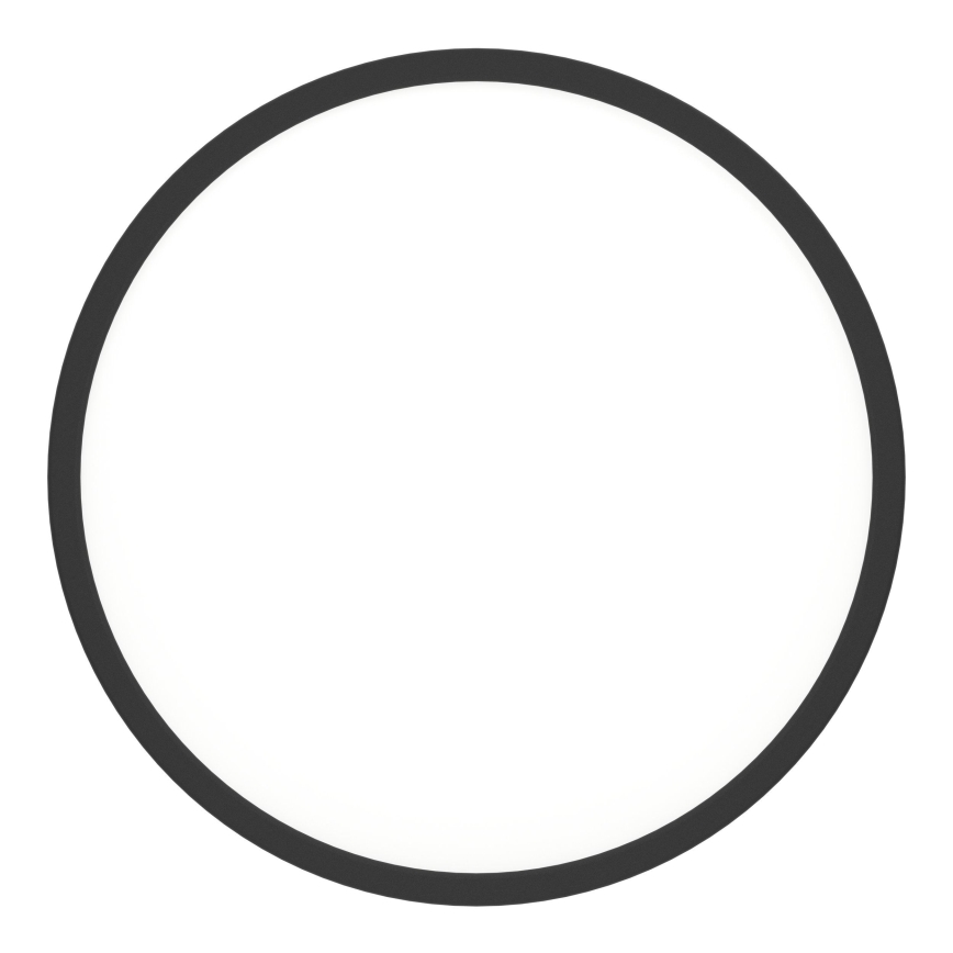 Eglo - LED Deckenleuchte LED/17W/230V 2700/4000/6500K Ø 38,9 cm schwarz