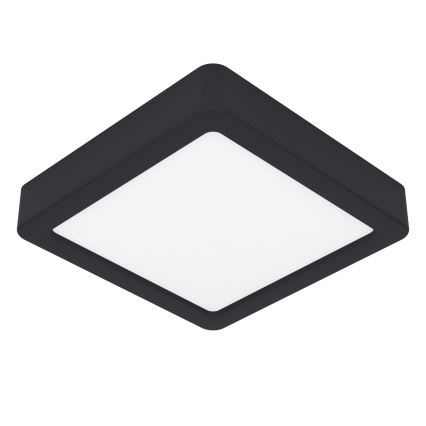 Eglo - LED-Deckenleuchte LED/7W/230V 2700/4000/6500K 15x15cm schwarz