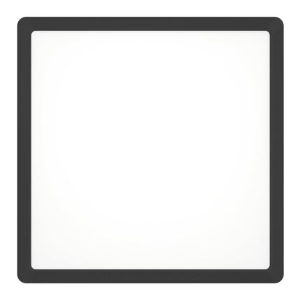 Eglo - LED Deckenleuchte LED/13W/230V 2700/4000/6500K 29x29cm schwarz