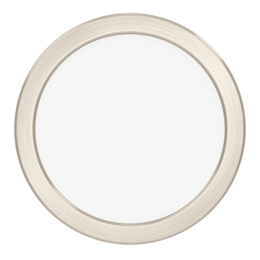 Eglo - LED-Deckenleuchte, 7,5 W, 230 V, 2700/4000/6500 K, Ø 16,6 cm, mattchrom