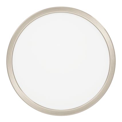 Eglo - LED-Deckenleuchte LED/14,2W/230V 2700/4000/6500K Ø 27,8 cm mattchrom