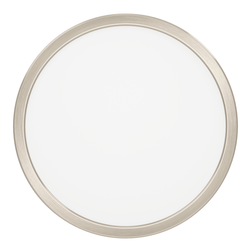 Eglo - LED-Deckenleuchte LED/14,2W/230V 2700/4000/6500K Ø 27,8 cm mattchrom