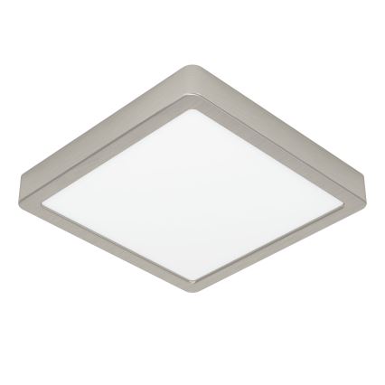 Eglo - LED Deckenleuchte LED/10,5W/230V 2700/4000/6500K 22x22 cm matt-chrom