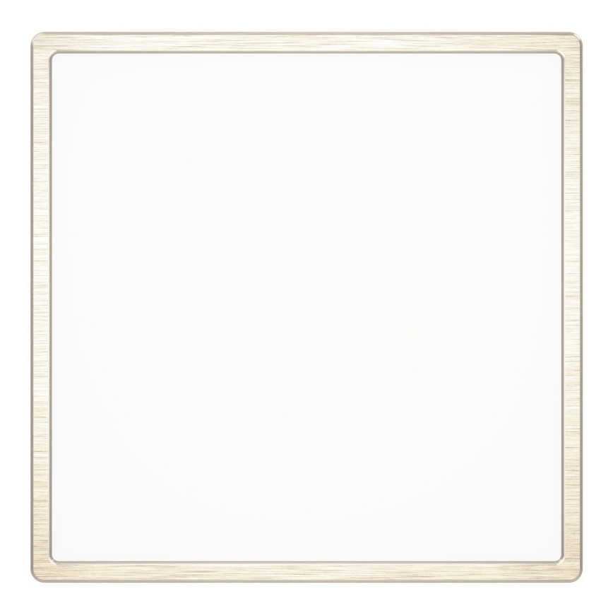 Eglo - LED-Deckenleuchte LED/17,5W/230V 2700/4000/6500K 39x39 cm mattchrom