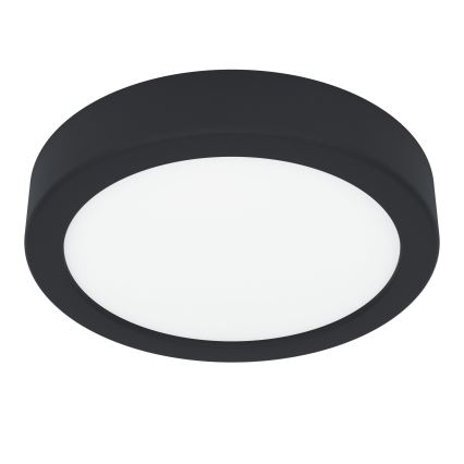 Eglo - LED-Badezimmer-Deckenleuchte LED/7,5W/230V 2700/4000/6500K Ø 16,6 cm IP44 schwarz