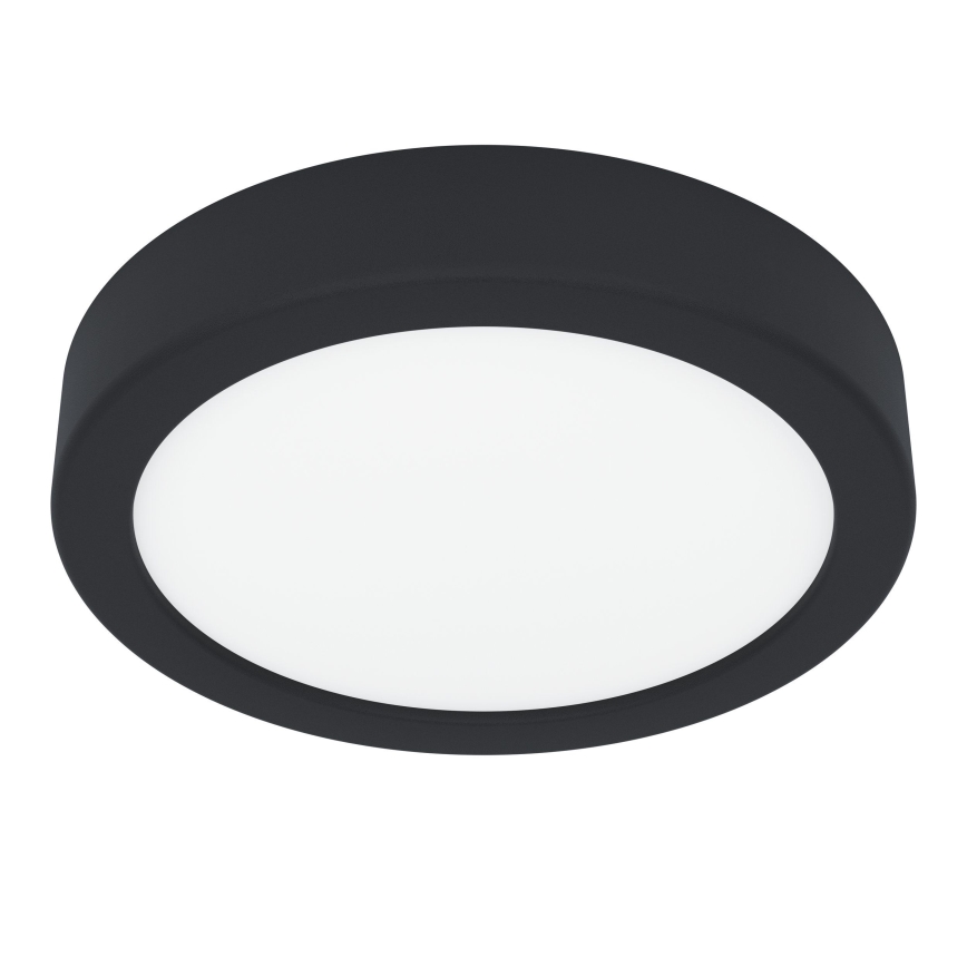 Eglo - LED-Badezimmer-Deckenleuchte LED/7,5W/230V 2700/4000/6500K Ø 16,6 cm IP44 schwarz