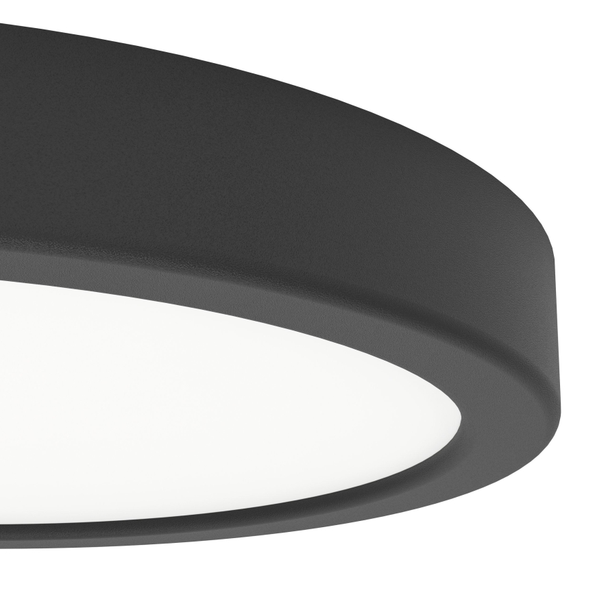 Eglo - LED-Badezimmer-Deckenleuchte LED/11,5W/230V 2700/4000/6500K Ø 21,1 cm IP44 Schwarz