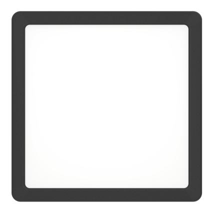 Eglo - LED Badezimmer-Deckenleuchte LED/10,5W/230V 22x22 cm IP44 schwarz