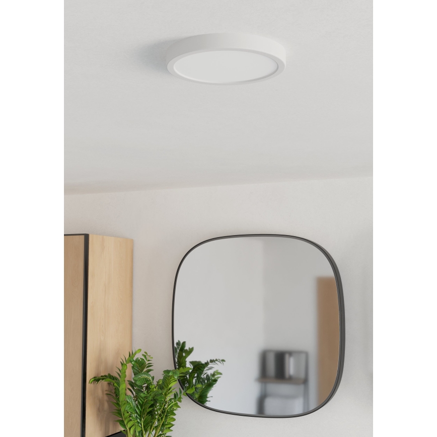 Eglo - LED-Badezimmer-Deckenleuchte LED/11,5W/230V 2700/4000/6500K Ø 21,1 cm IP44 weiß