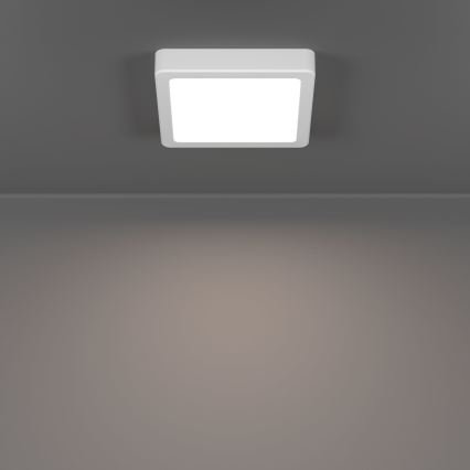 Eglo - LED-Badezimmer-Deckenleuchte LED/7W/230V 15x15 cm IP44 weiß