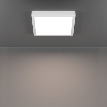 Eglo - LED-Bad-Deckenleuchte LED/10,5W/230V 2700/4000/6500K 22x22 cm IP44 weiß