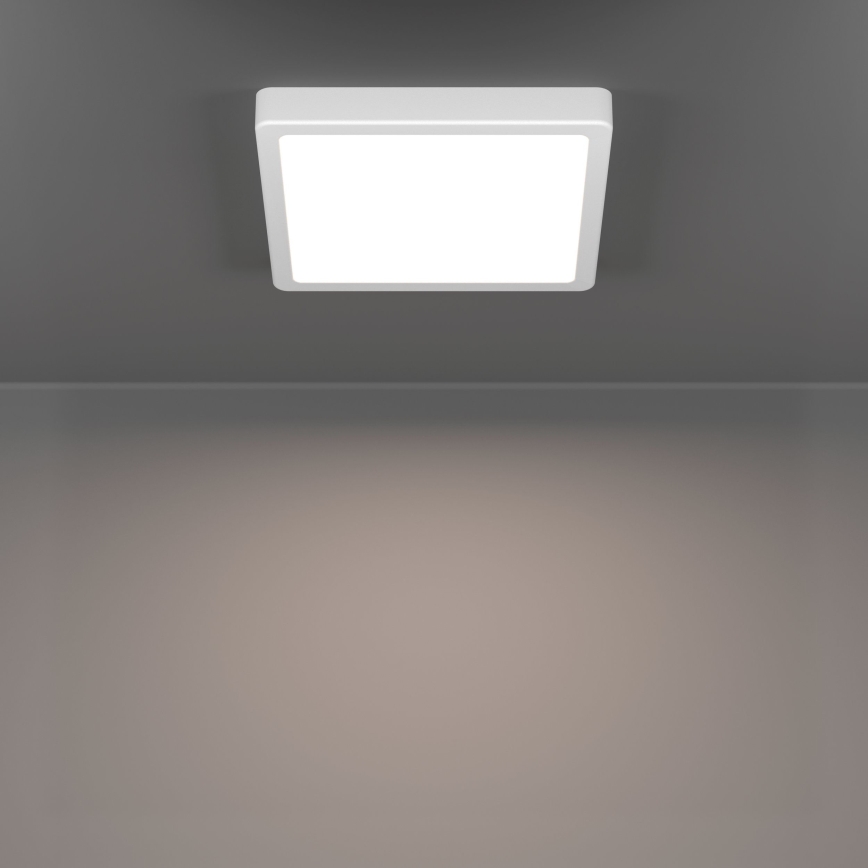 Eglo - LED-Badezimmer-Deckenleuchte LED/10,5W/230V 22x22 cm IP44 weiß