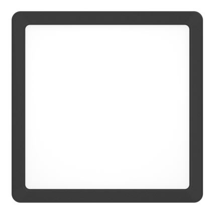 Eglo - LED RGBW dimmbare Badezimmer-Deckenleuchte LED/10,5W/230V 2700-6500K 22x22 cm IP44 schwarz