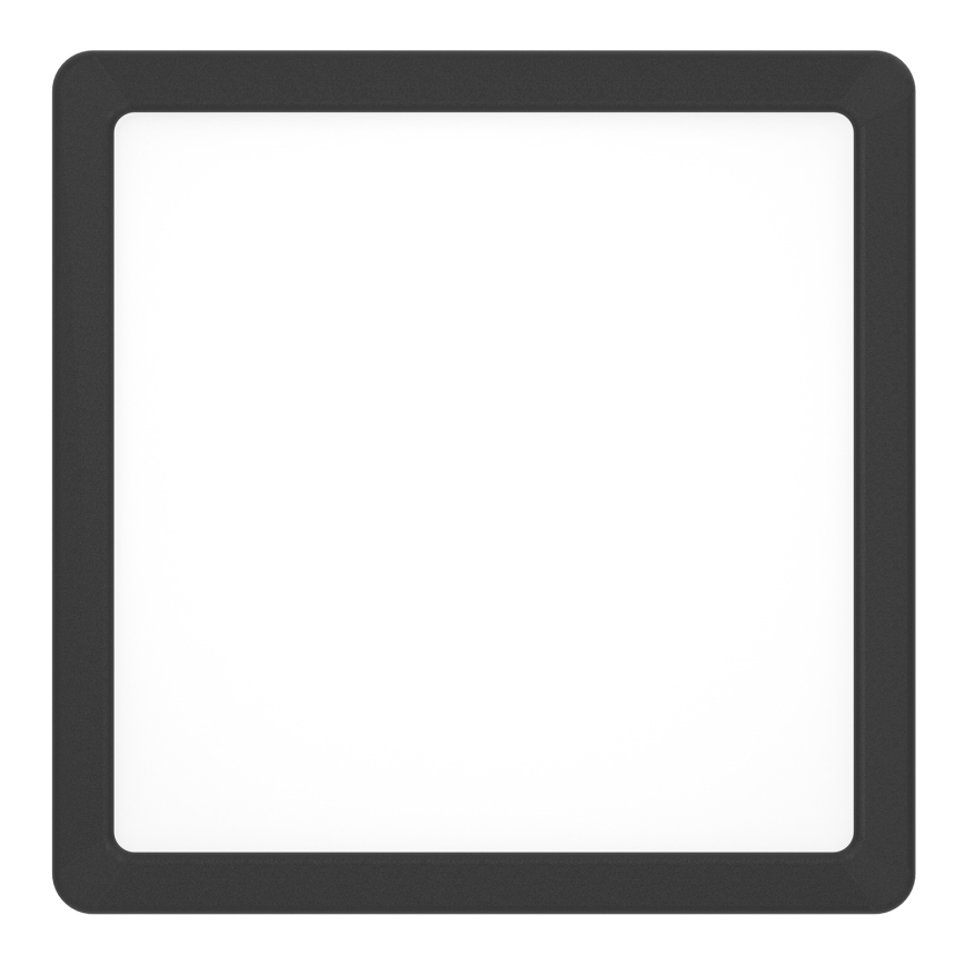 Eglo - LED RGBW dimmbare Badezimmer-Deckenleuchte LED/10,5W/230V 2700-6500K 22x22 cm IP44 schwarz