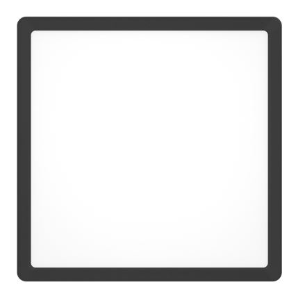 Eglo - LED RGBW, dimmbare Badezimmer-Deckenleuchte LED/13,5W/230V 2700-6500K 29,5x29,5 cm IP44 schwarz