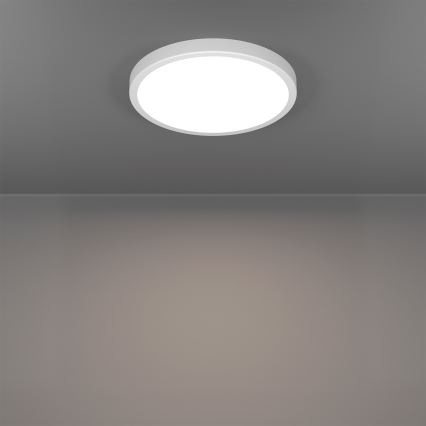 Eglo - LED RGBW, dimmbare Badezimmer-Deckenleuchte LED/14,3W/230V 2700-6500K Ø 27,8 cm IP44 weiß