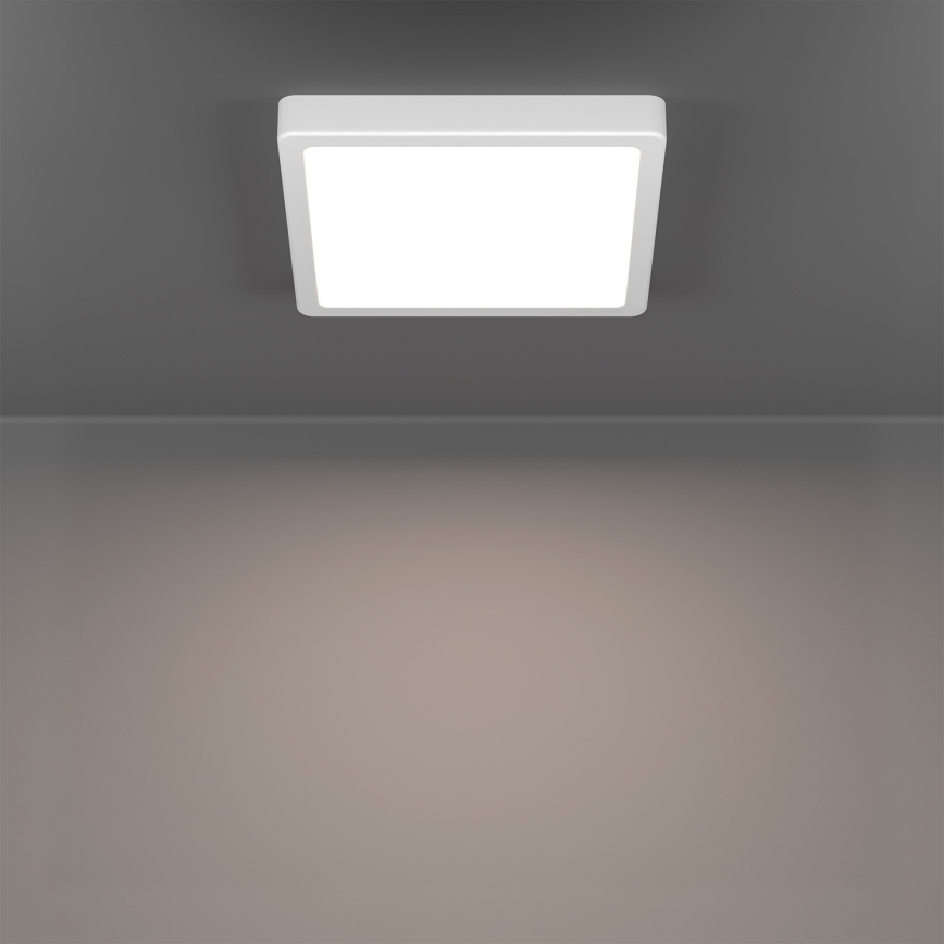 Eglo - LED RGBW dimmbare Badezimmer-Deckenleuchte LED/10,5W/230V 2700-6500K 22x22 cm IP44 weiß