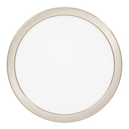 Eglo - LED RGBW dimmbare Badezimmer-Deckenleuchte LED/11,2W/230V 2700-6500K Ø 21,1 cm IP44 mattchrom