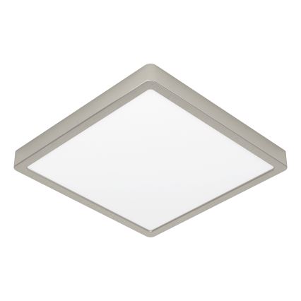 Eglo - LED RGBW Badezimmer-Deckenleuchte, dimmbar, LED/13,5W/230V 2700-6500K 29,5x29,5 cm IP44 mattchrom