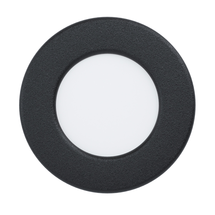 Eglo - LED-Einbauleuchte LED/3,7W/230V 2700/4000/6500K Ø 8,8 cm schwarz