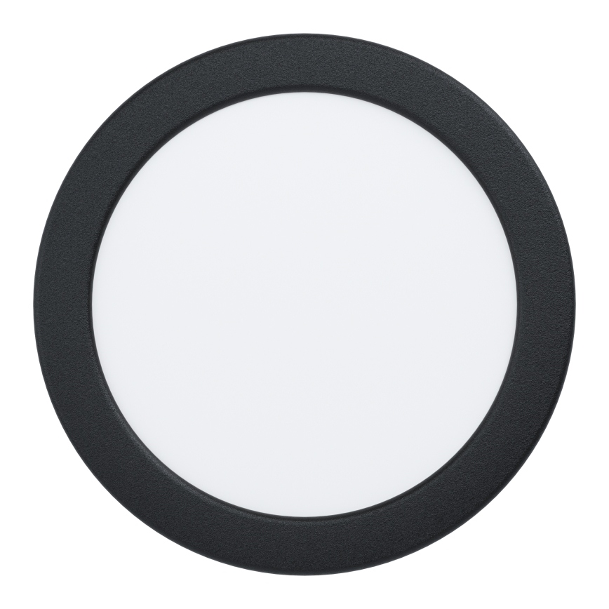 Eglo - LED-Einbauleuchte LED/10,5W/230V 2700/4000/6500K Ø 16,8 cm schwarz