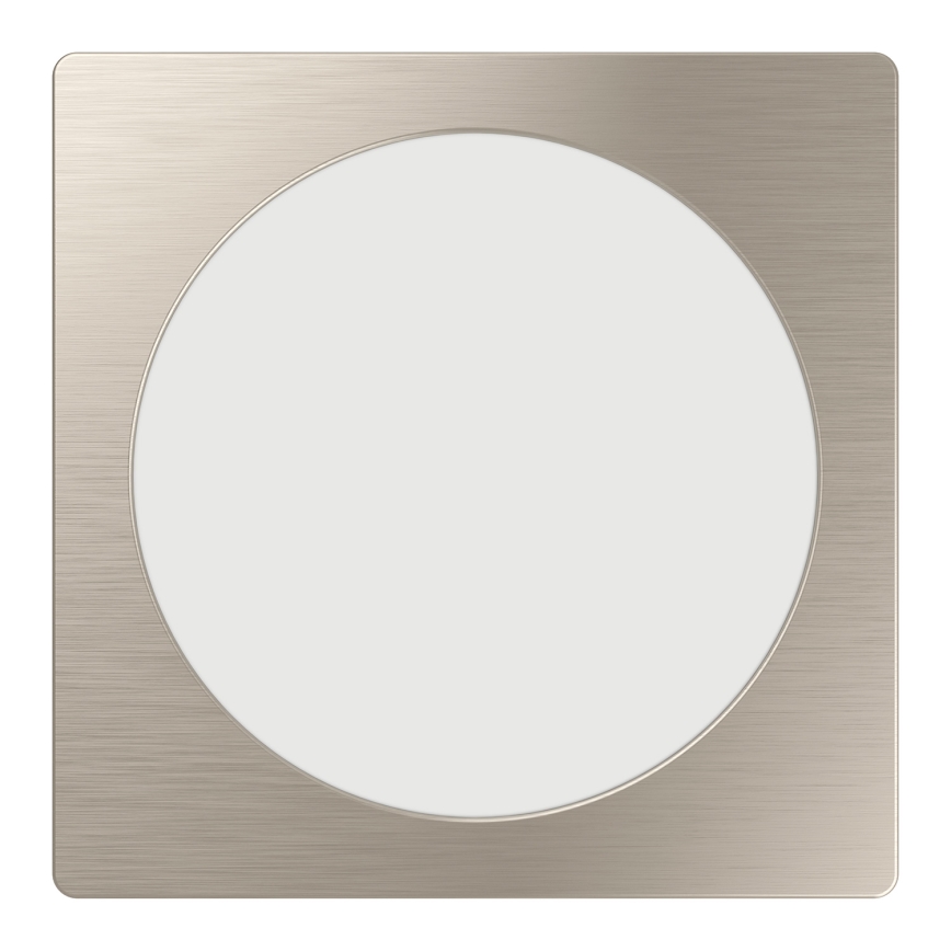 Eglo - LED-Einbauleuchte LED/10,5W/230V 2700/4000/6500K 16,6x16,6 cm mattchrom