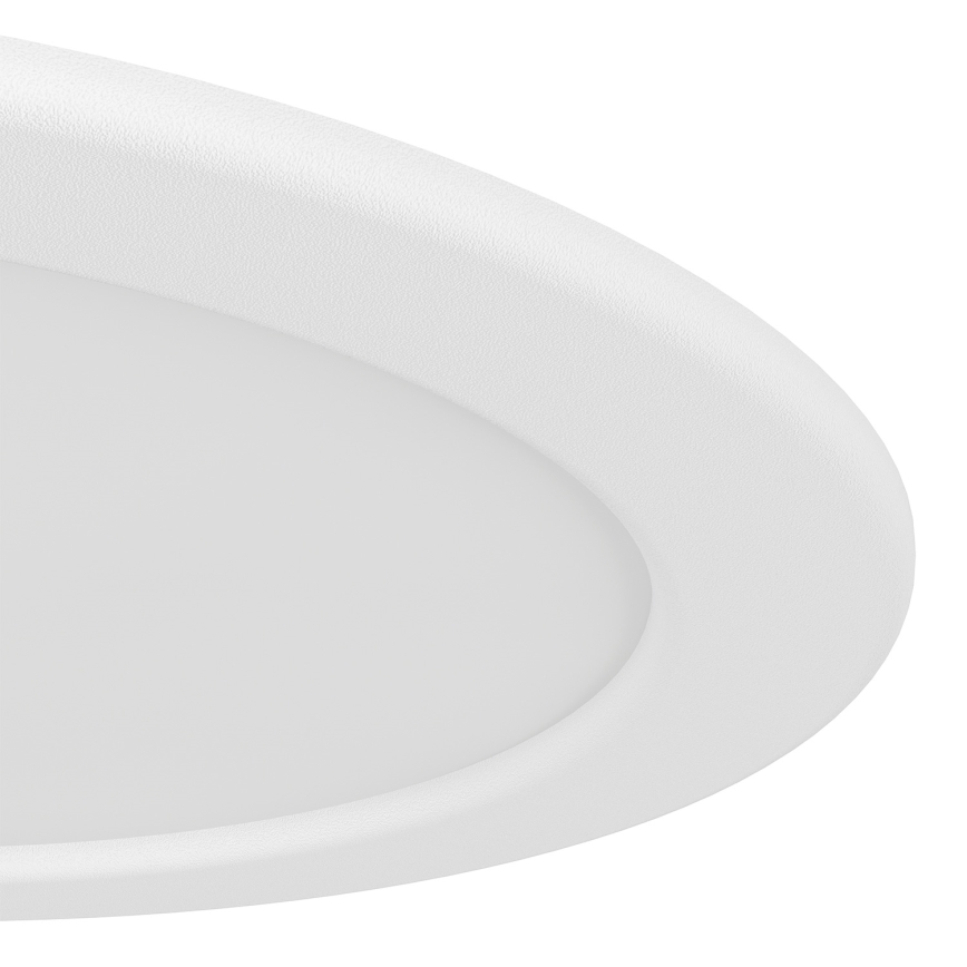 Eglo - LED-Badezimmer-Einbauleuchte LED/6,3 W/230 V 2700/4000/6500 K Ø 11,9 cm IP44 Weiß