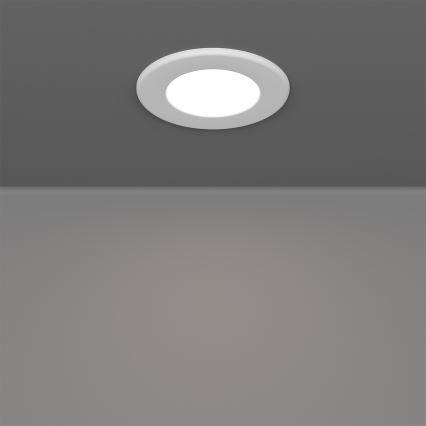 Eglo - Set 3x LED RGBW dimmbare Badezimmer-Einbauleuchten LED/2,8W/230V 2700-6500K Ø 8,8 cm IP44 weiß