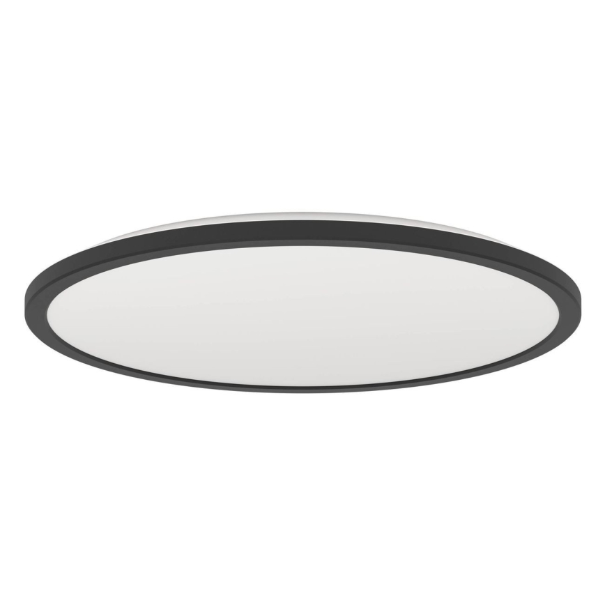 Eglo - LED Badezimmer-Deckenleuchte LED/16,8W/230V 2700/4000/6500K Ø 50 cm IP44 Schwarz