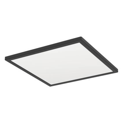 Eglo - LED-Deckenleuchte für den Outdoor-Bereich LED/17,6W/230V 2700/4000/6500K 39x39 cm IP44 schwarz