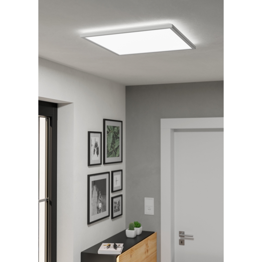 Eglo - LED-Deckenleuchte für den Outdoor-Bereich LED/17W/230V 2700/4000/6500K 50x50 cm IP44 weiß