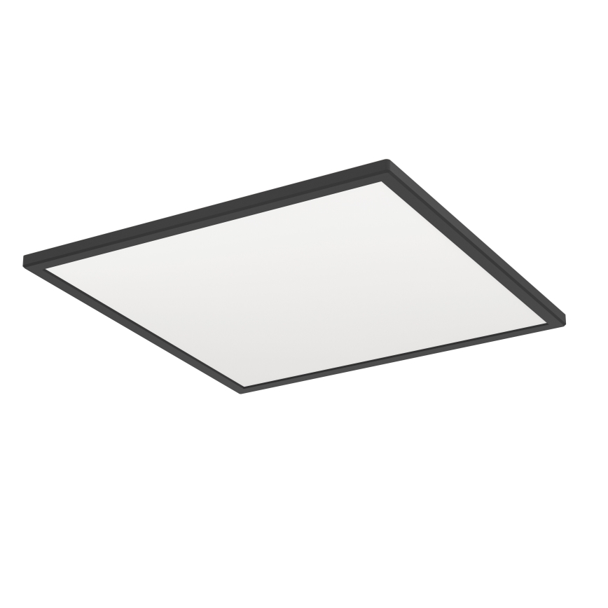 Eglo 901457 - Dimmbare LED-Outdoor-Deckenleuchte LED/17W/230V 2700-6500K 50x50 cm IP44 schwarz + Fernbedienung