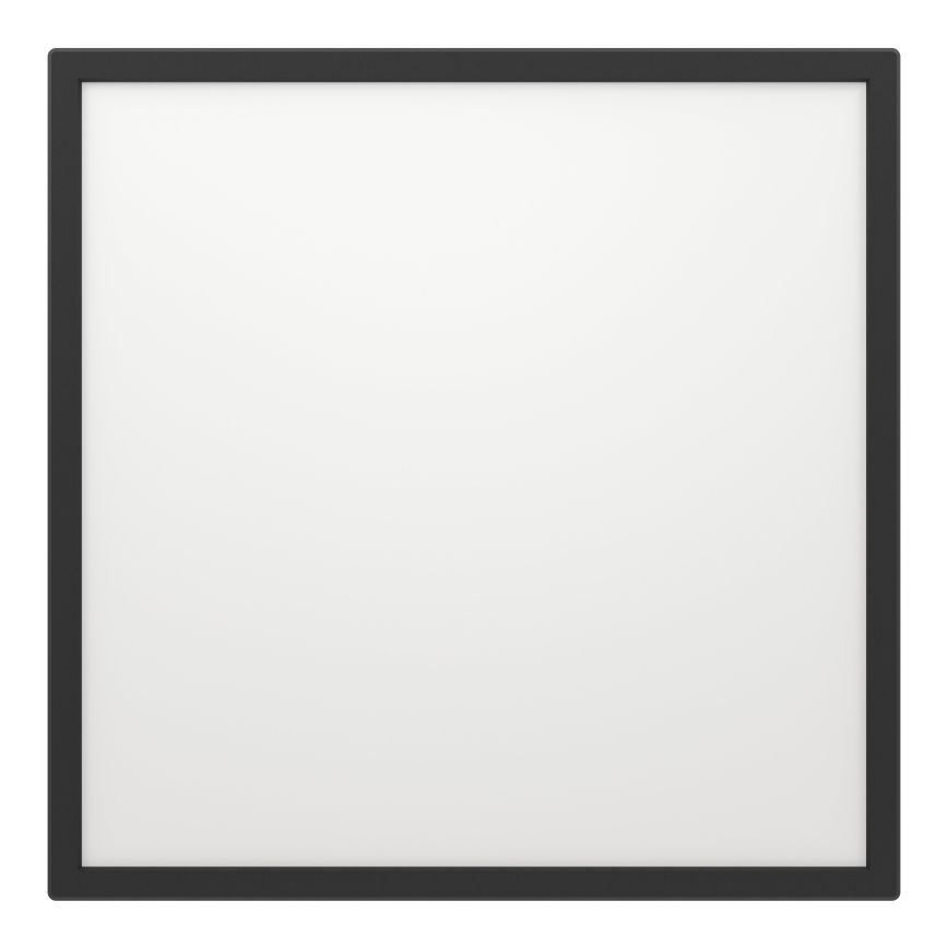 Eglo 901457 - Dimmbare LED-Outdoor-Deckenleuchte LED/17W/230V 2700-6500K 50x50 cm IP44 schwarz + Fernbedienung