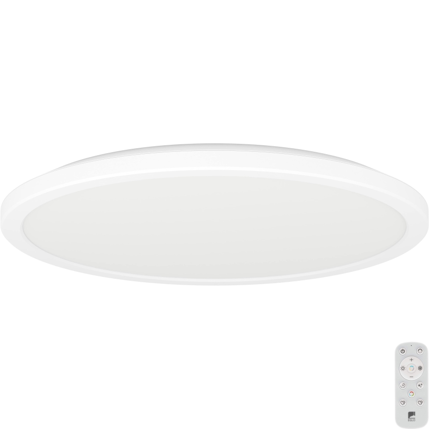 Eglo - Dimmbare LED-Outdoor-Deckenleuchte LED/18,5W/230V 2700-6500K d 38,9 cm IP44 weiß + Fernbedienung