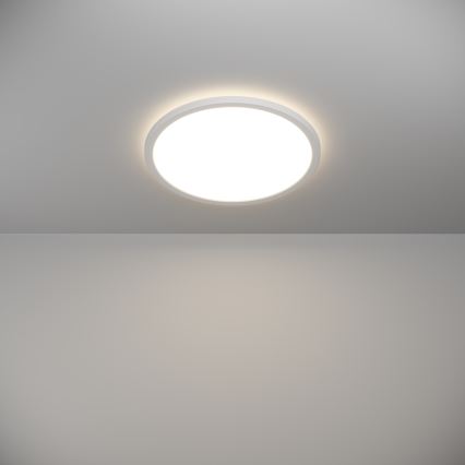 Eglo - Dimmbare LED-Outdoor-Deckenleuchte LED/18,5W/230V 2700-6500K d 38,9 cm IP44 weiß + Fernbedienung