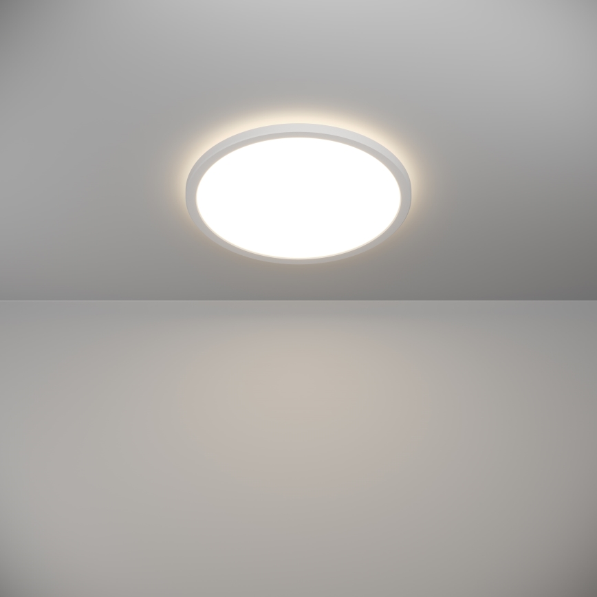 Eglo - Dimmbare LED-Outdoor-Deckenleuchte LED/18,5W/230V 2700-6500K d 38,9 cm IP44 weiß + Fernbedienung