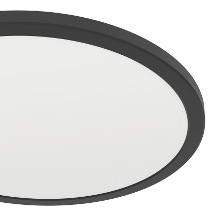 Eglo - Dimmbare LED-RGBW-Outdoor-Deckenleuchte LED/18,5W/230V 2700-6500K d 38,9cm IP44 schwarz ZigBee