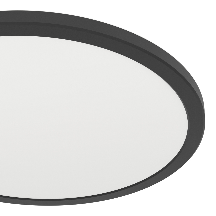 Eglo - Dimmbare LED-RGBW-Outdoor-Deckenleuchte LED/18,5W/230V 2700-6500K d 38,9cm IP44 schwarz ZigBee