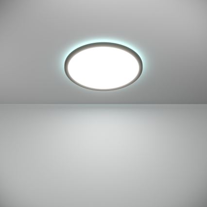 Eglo - Dimmbare LED-RGBW-Outdoor-Deckenleuchte LED/18,5W/230V 2700-6500K d 38,9cm IP44 schwarz ZigBee