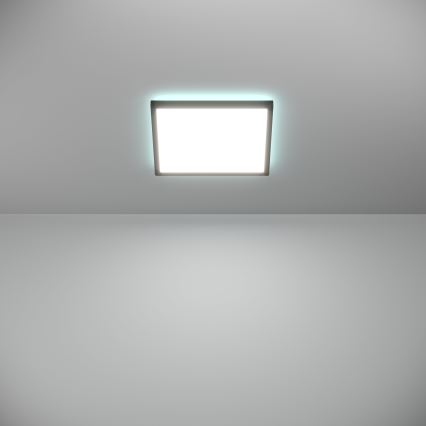 Eglo - Dimmbare LED-RGBW-Outdoor-Deckenleuchte LED/13,4W/230V 2700-6500K 29x29 cm IP44 schwarz
