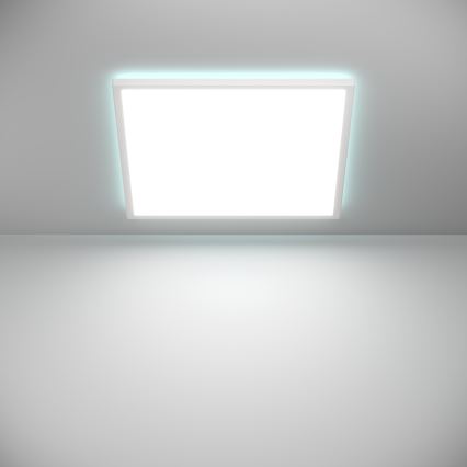 Eglo - Dimmbare LED-RGBW-Deckenleuchte für Badezimmer LED/17W/230V 2700-6500K 50x50 cm IP44 weiß ZigBee