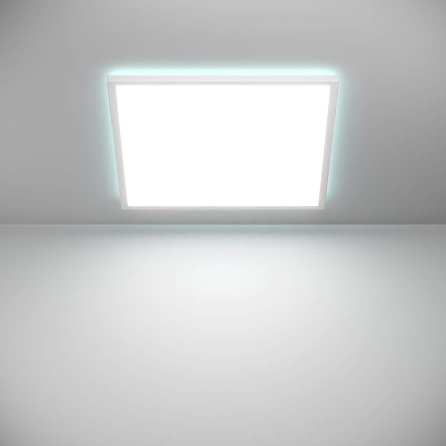 Eglo - Dimmbare LED-RGBW-Deckenleuchte für Badezimmer LED/17W/230V 2700-6500K 50x50 cm IP44 weiß ZigBee
