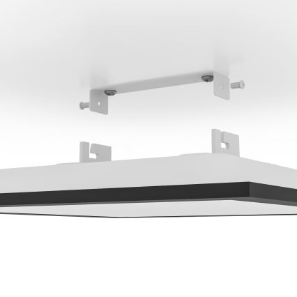Eglo - LED RGBW dimmbare Deckenleuchte LED/14W/230V 2700-6500K 30x30 cm schwarz