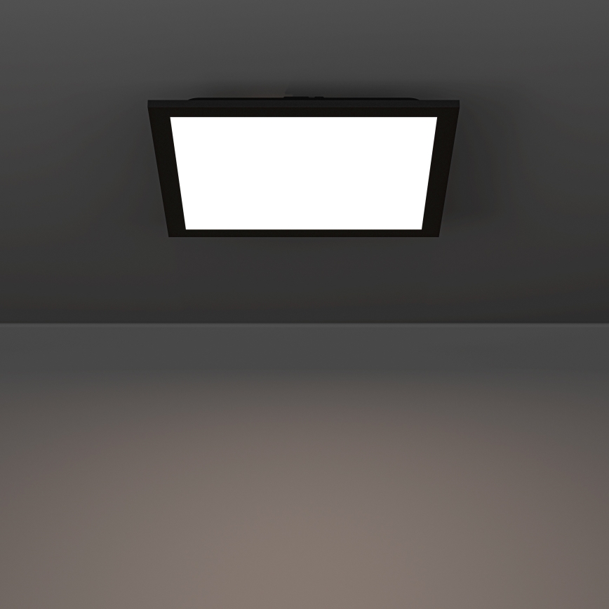 Eglo - LED RGBW dimmbare Deckenleuchte LED/14W/230V 2700-6500K 30x30 cm schwarz