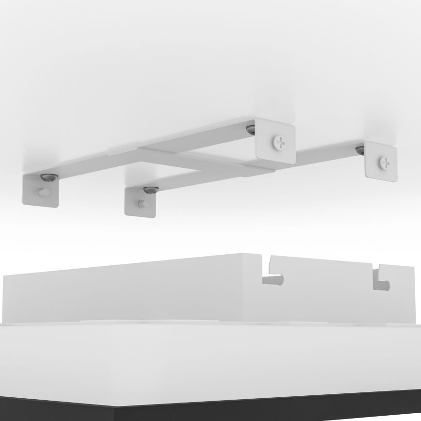 Eglo - LED RGBW dimmbare Deckenleuchte LED/19W/230V 2700-6500K 40x40 cm schwarz