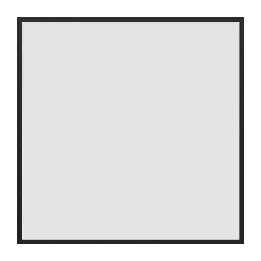 Eglo - LED RGBW dimmbares Aufputzpanel LED/33W/230V 2700-6500K 60x60 cm schwarz